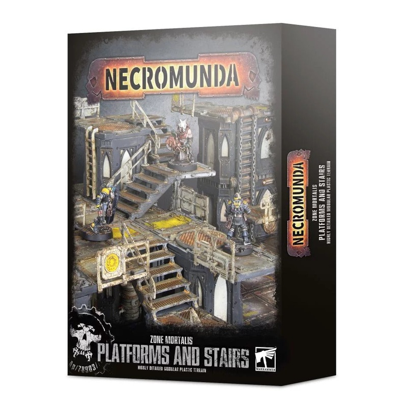 Necromunda - Zone Mortalis Platforms and Stairs (300-49)