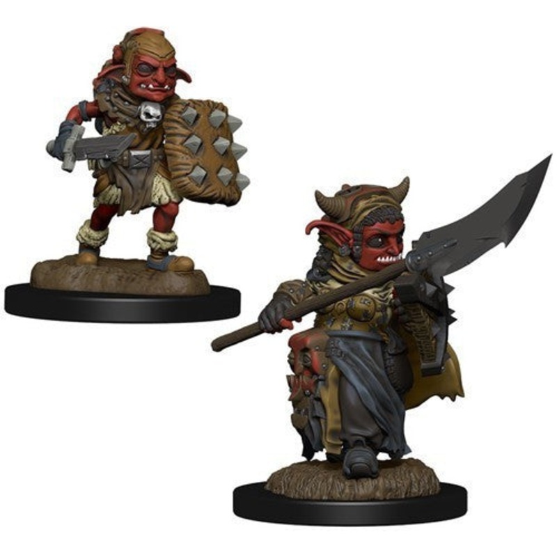 Wizkids Wardlings Rpg Figures Goblin (Male) & Goblin (Female)