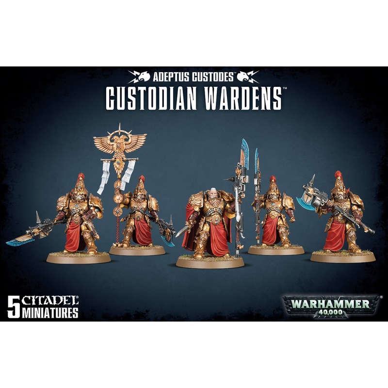 Adeptus Custodes - Custodian Wardens (01-11)