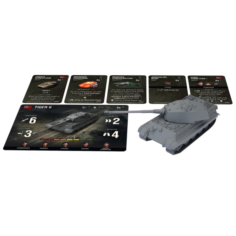 World of Tanks Miniatures Game Wave 7 German Tiger II