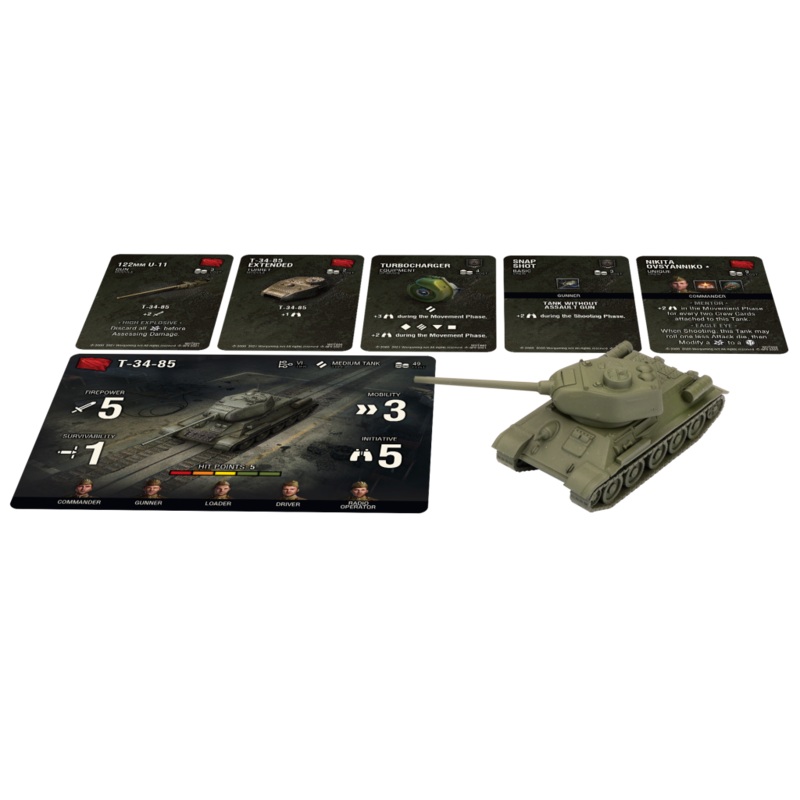 World of Tanks Miniatures Game Wave 7 Soviet T-34-85