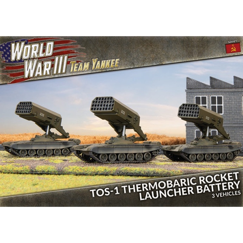 WWIII: Soviet TOS-1 Rocket Launcher Battery (x3)