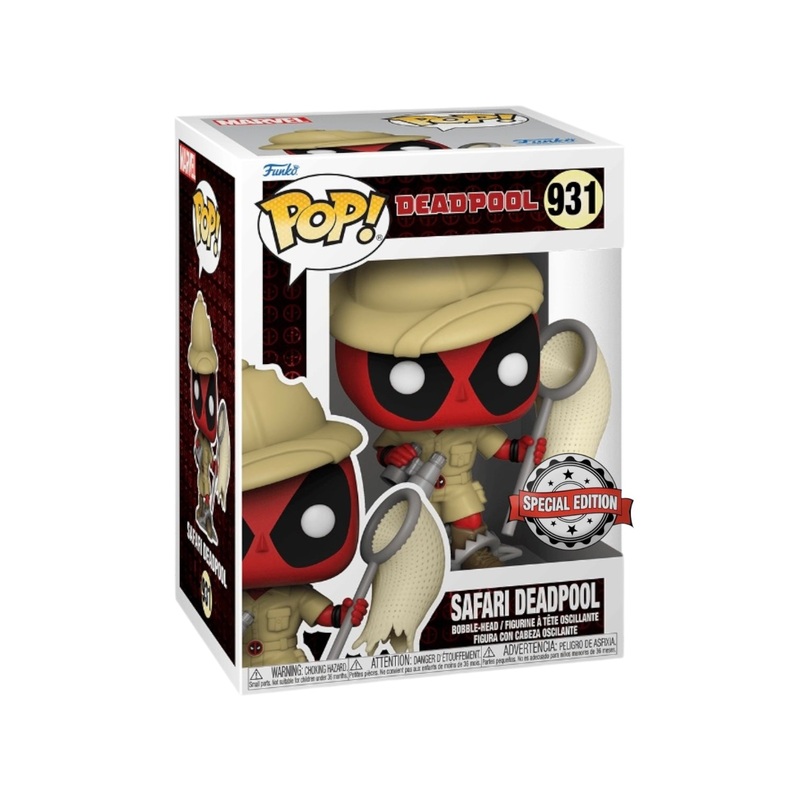 Safari Deadpool #931 Funko Pop! - Deadpool - Special Edition