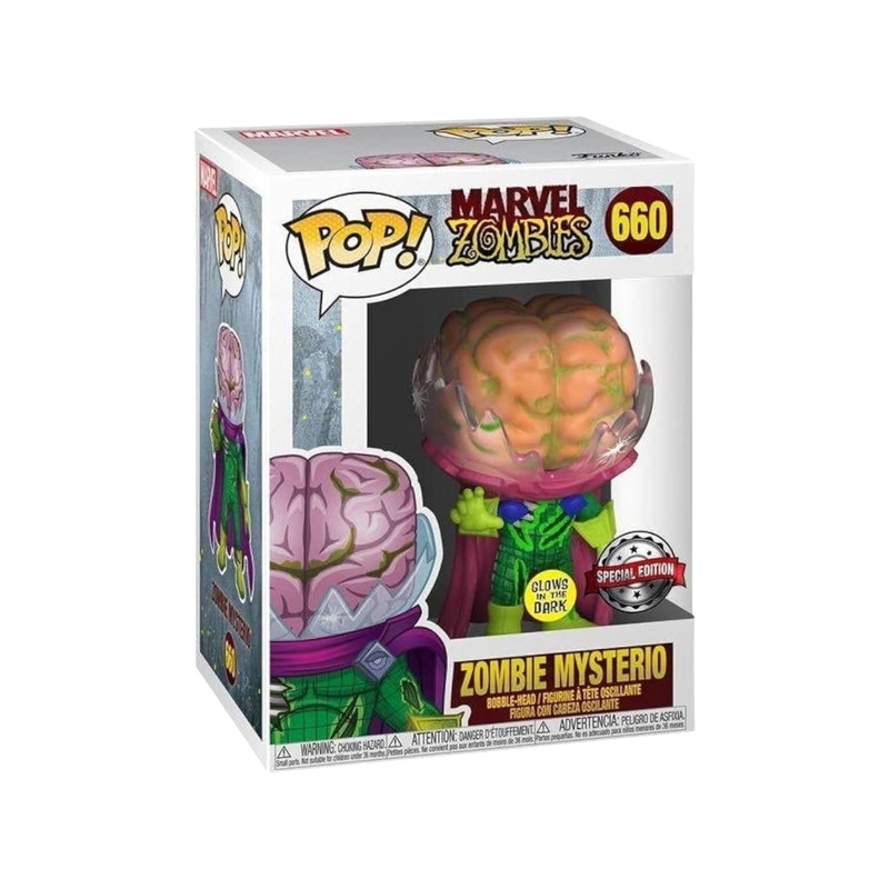Zombie Mysterio #660 (Glows in the Dark) Funko Pop! - Marvel: Zombies - Special Edition