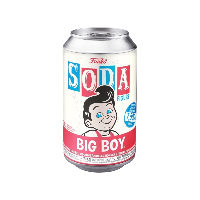 Big Boy Blue Chase Funko Soda Vinyl Figure! - Bob's Big Boy - LE1/1200 Pcs