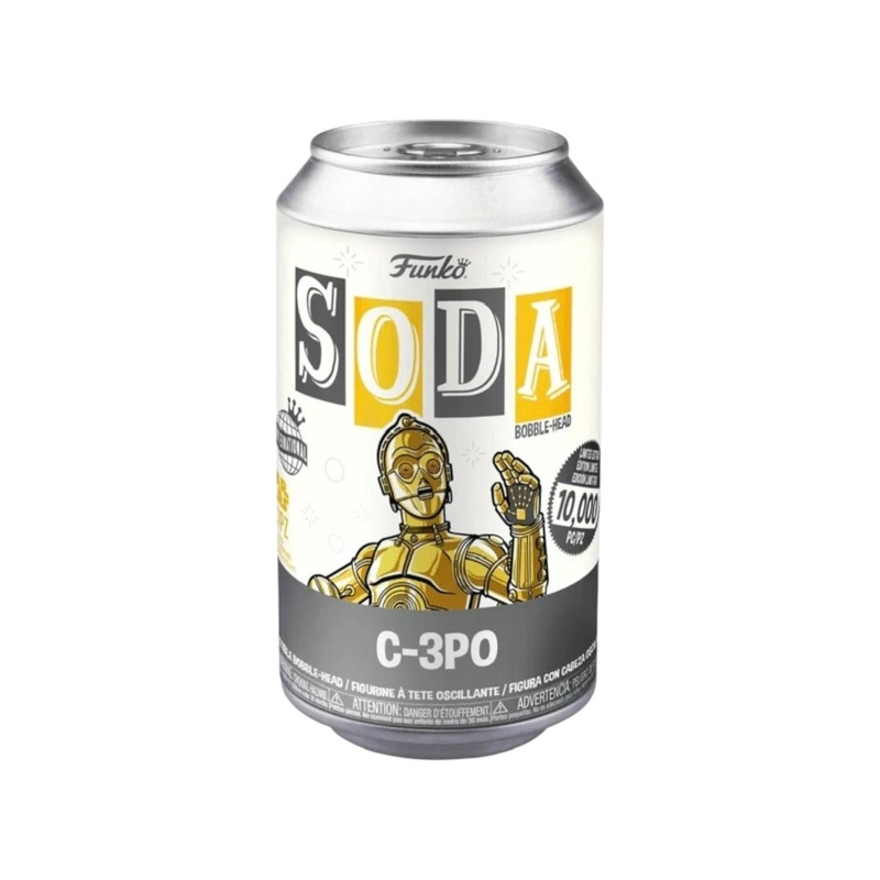 C-3PO with Red Arm Chase Funko Soda Vinyl Figure! - Star Wars - International LE1/1600 Pcs