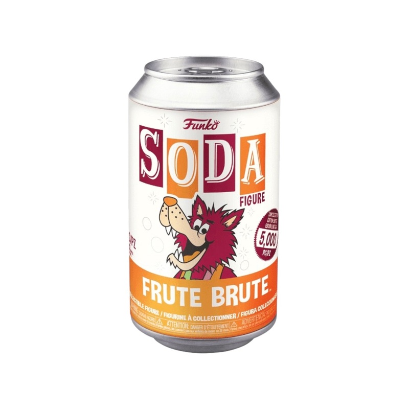 Fruit Brute (Flocked) Funko Soda Vinyl Figure! - General Mills - Funko Shop Exclusive LE5000 Pcs