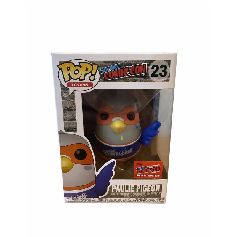 Paulie Pidgeon #23 Funko Pop! Icons: New York Comic Con. NYCC 2020 Official Convention Exclusive. Condition 8.5/10