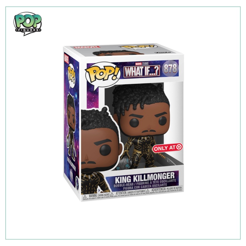 King Killmonger #878 Funko Pop! What If..? - Target Exclusive