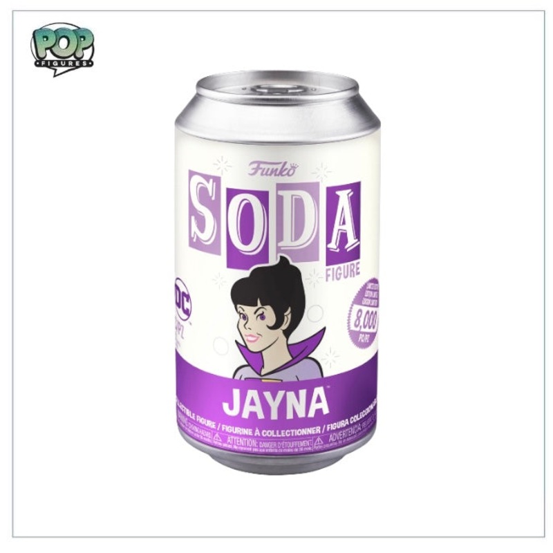 Jayna Funko Soda Vinyl Figure! - DC - LE8000 Pcs - Chance of Chase