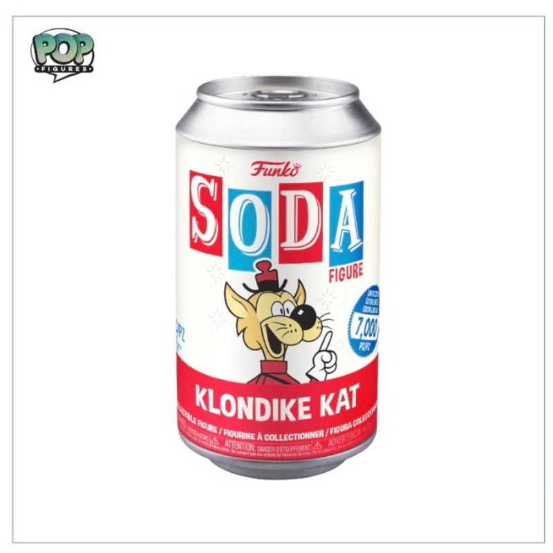 Klondike Kat Funko Soda Vinyl Figure! - Underdog - LE7000 Pcs - Chance of Chase