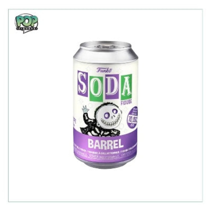 Barrel Funko Soda Vinyl Figure! - The Nightmare Before Christmas - LE10000 Pcs - Chance of Chase