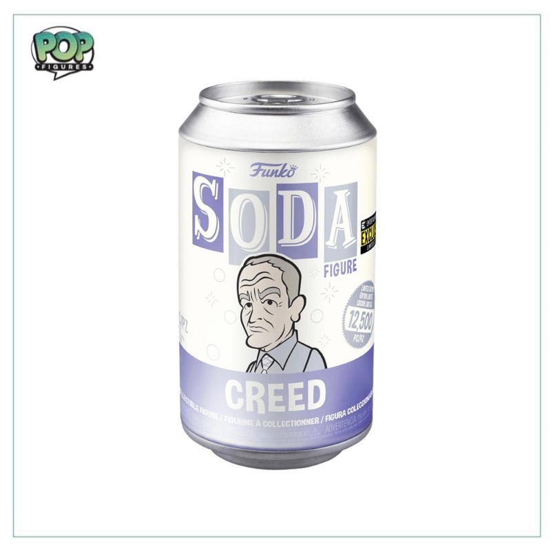 Creed Funko Soda Vinyl Figure! - The Office - LE12500 Pcs - Entertainment Earth Exclusive - Chance Of Chase