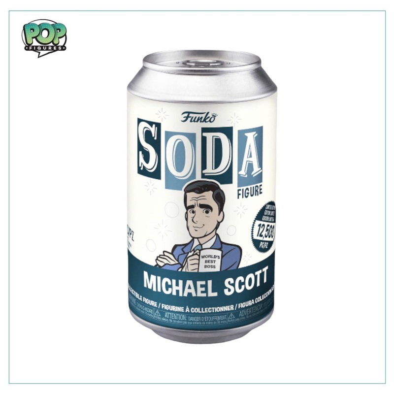 Michael Scott Funko Soda Vinyl Figure! - The Office - LE12500 Pcs - Chance Of Chase