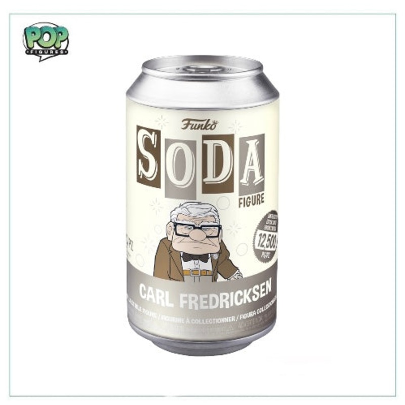 Carl Fredricksen Funko Soda Vinyl Figure! - Up - LE12500 Pcs - Chance Of Chase