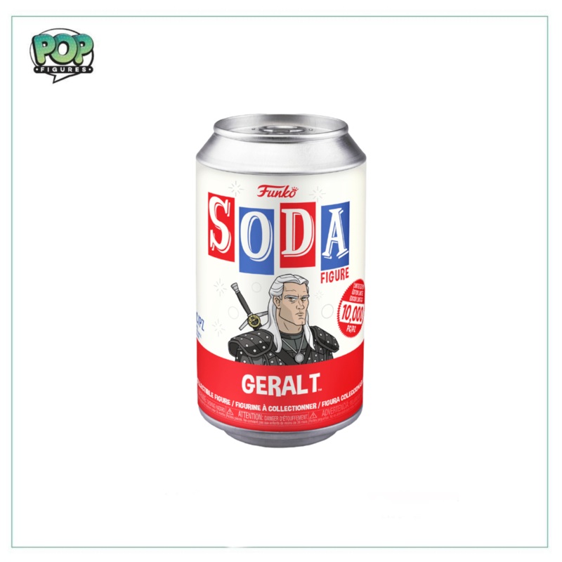 Geralt Funko Soda Vinyl Figure! - The Witcher - LE10000 Pcs - Chance Of Chase