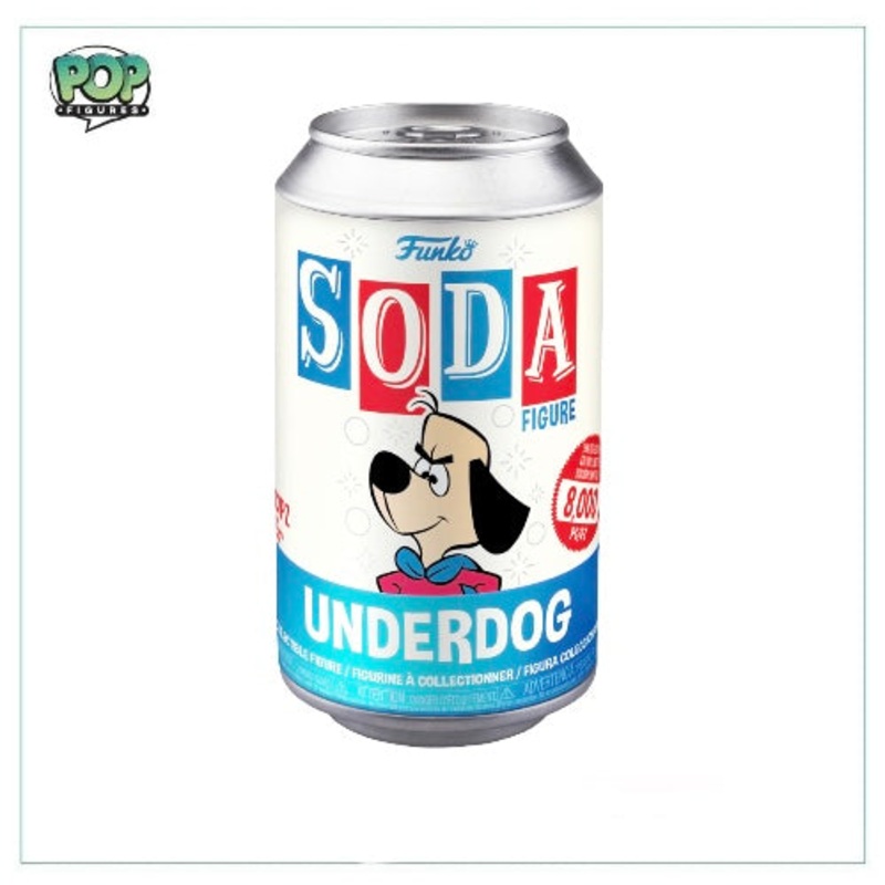Underdog Funko Soda Vinyl Figure! - Underdog - LE8000 Pcs - Chance Of Chase