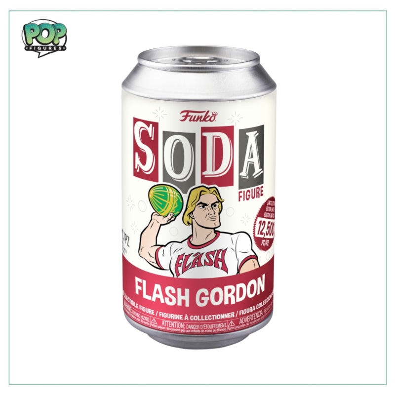Flash Gordon Funko Soda Vinyl Figure! Flash Gordon - LE12500 Pcs - Chance Of Chase
