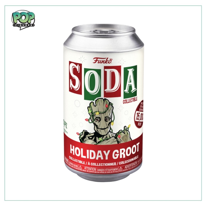 Holiday Groot Funko Soda Vinyl Figure! - Marvel - LE15000 Pcs - Chance of Chase