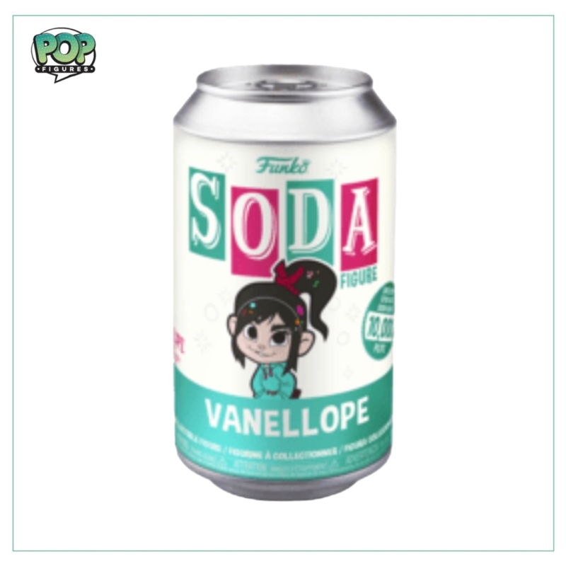 Vanellope Funko Soda Vinyl Figure! Disney - LE10000 Pcs - Chance Of Chase