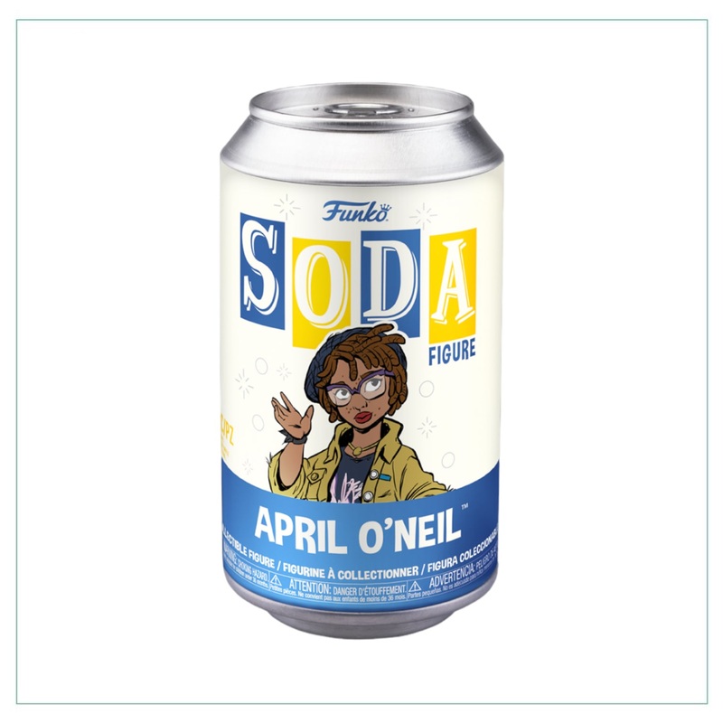 April ONeil Funko Soda Vinyl Figure! - Teenage Mutant Ninja Turtles Mutant Mayhem - Chance of Chase - PREORDER