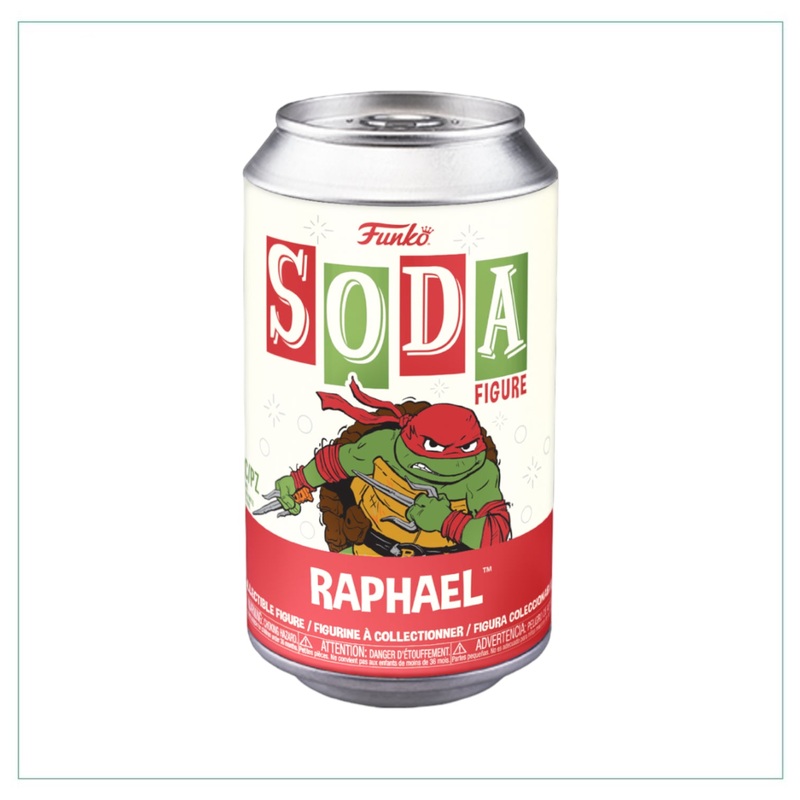 Raphael Funko Soda Vinyl Figure! - Teenage Mutant Ninja Turtles Mutant Mayhem - Chance of Chase