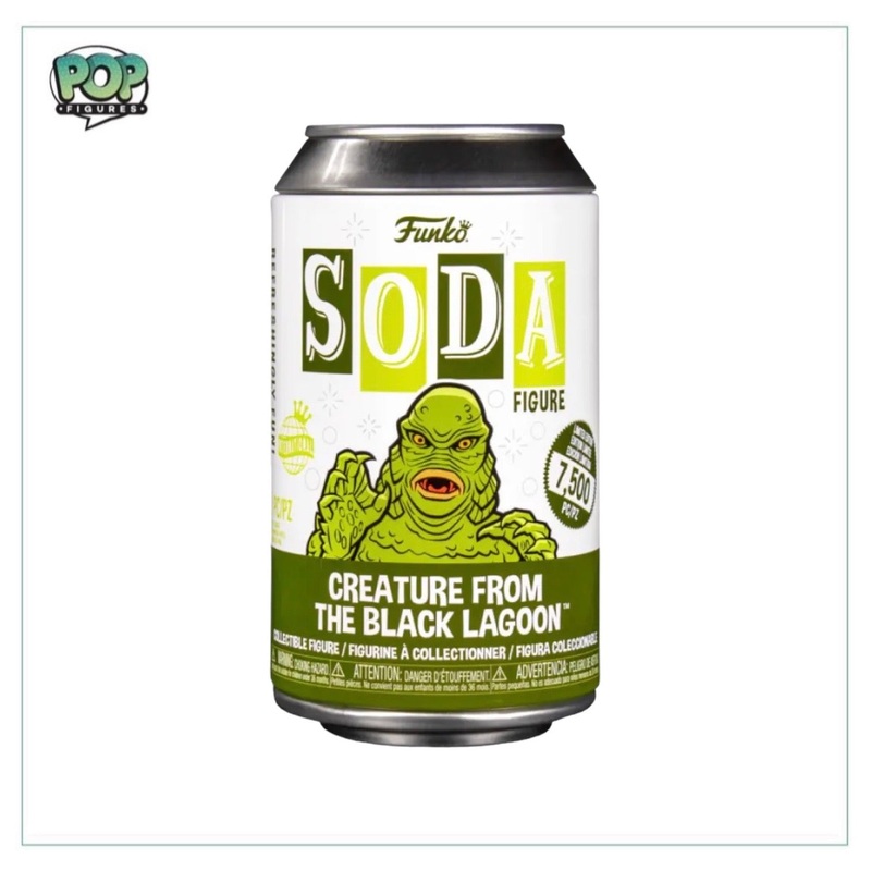 Creature From The Black Lagoon Funko Soda Vinyl Figure! - Universal Monsters - International LE7500 Pcs - Chance of Chase