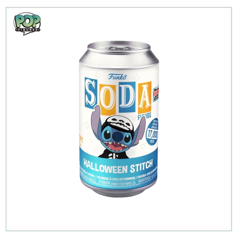 Halloween Stitch Funko Soda Vinyl Figure! - Lilo & Stitch - NYCC 2023 Shared Exclusive LE17000 Pcs - Chance of Chase