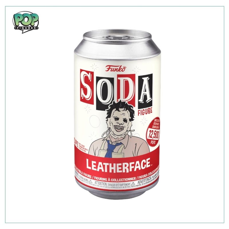 Leatherface Funko Soda Vinyl Figure! - Horror - LE12500 Pcs - Chance Of Chase