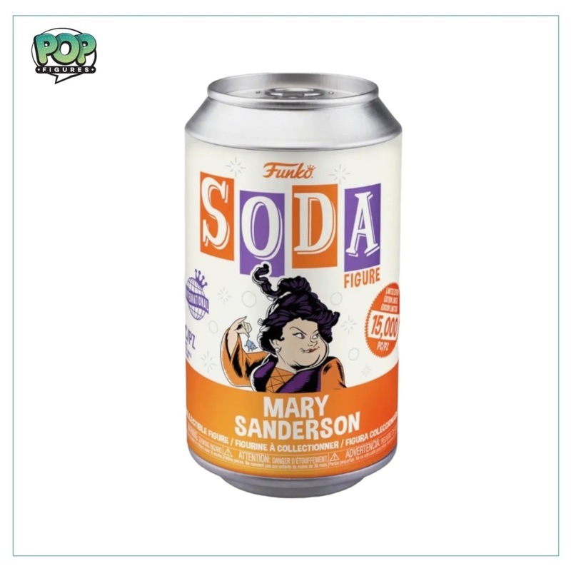 Mary Sanderson Funko Soda Vinyl Figure! - Hocus Pocus - International LE15000 Pcs - Chance Of Chase
