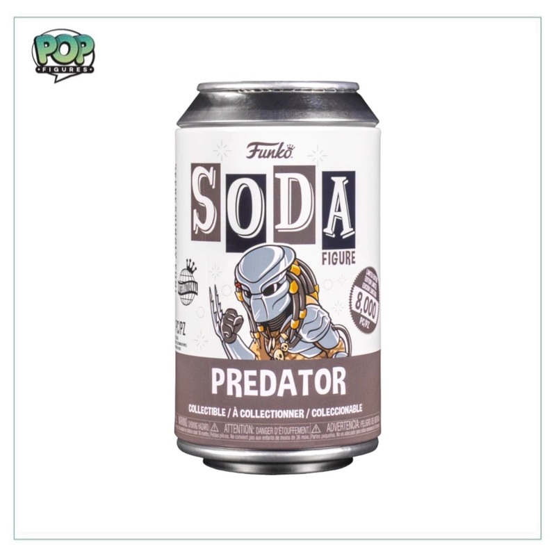 Predator Funko Soda Vinyl Figure! - Predator - International LE8000 Pcs - Chance of Chase