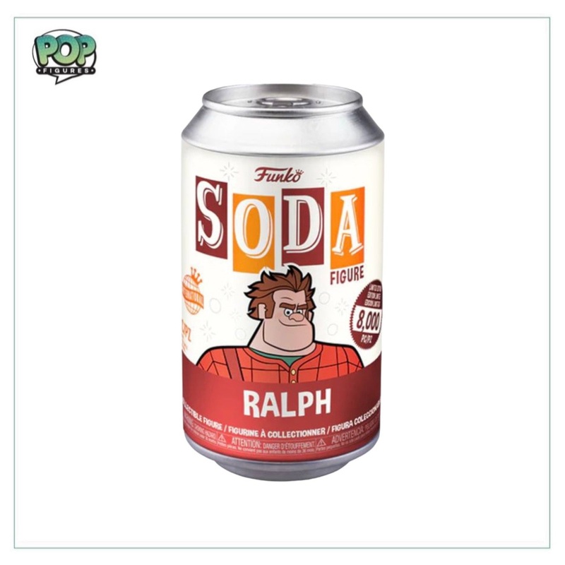 Ralph Funko Soda Vinyl Figure! - Wreck-It Ralph - International LE8000 Pcs - Chance of Chase