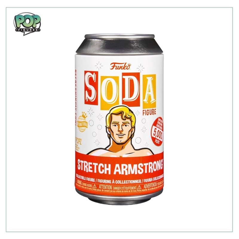 Stretch Armstrong Funko Soda Vinyl Figure! - Retro Toys - International LE5000 Pcs - Chance of Chase