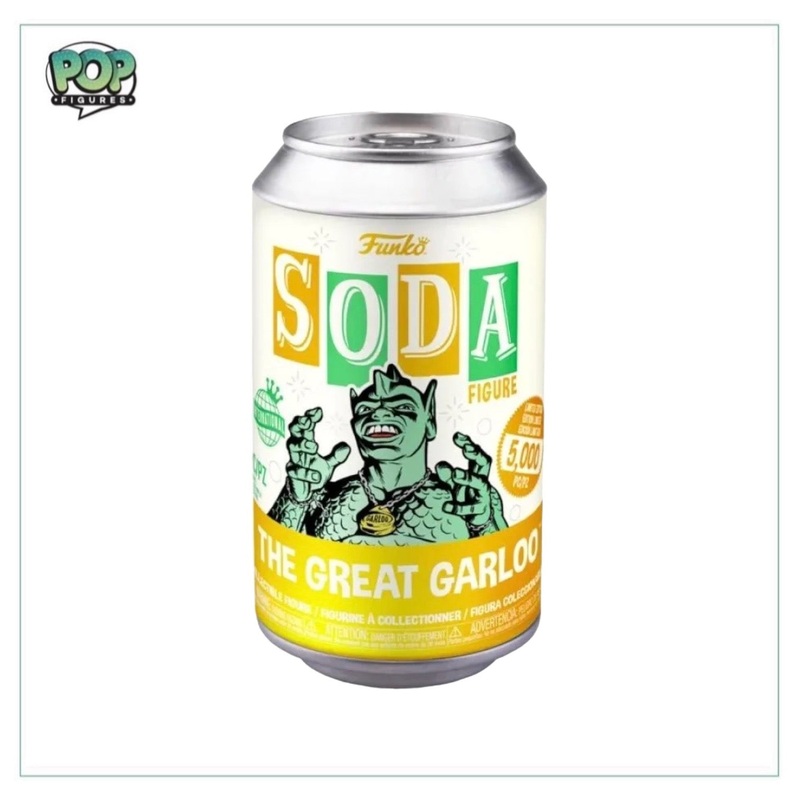 The Great Garloo Funko Soda Vinyl Figure! - The Great Garloo - International LE5000 Pcs - Chance of Chase