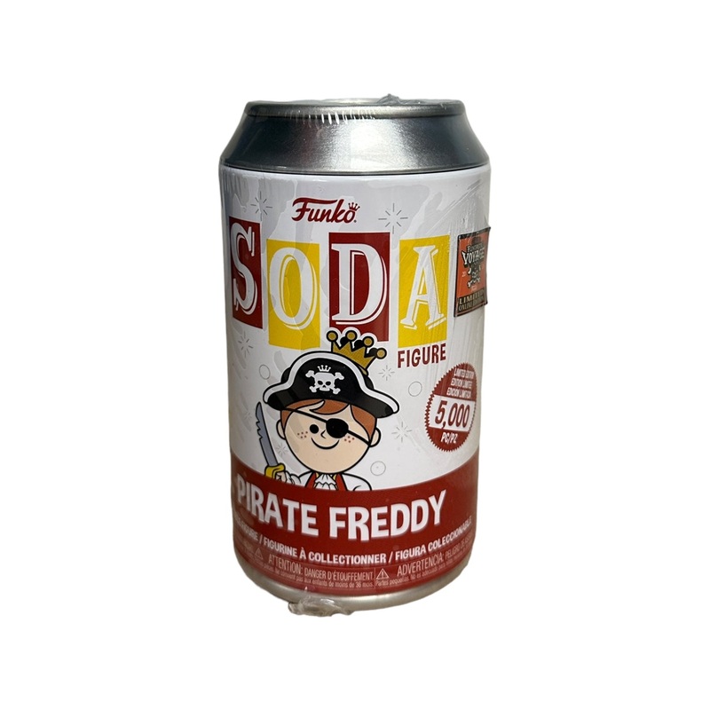 Pirate Freddy Funko Soda Vinyl Figure! - Freddy's Funtastic Voyage 2024 Online Edition LE5000 Pcs