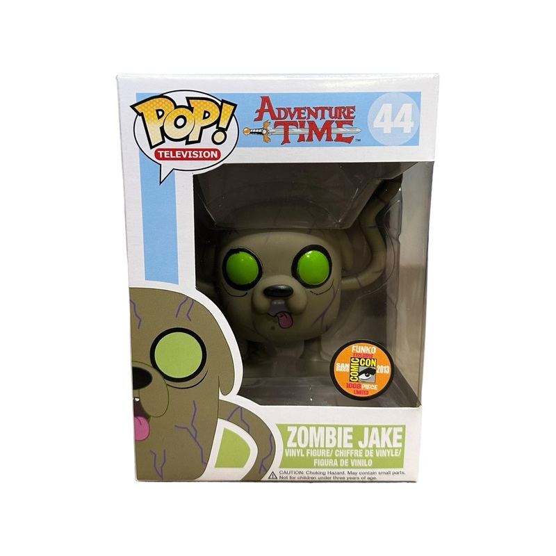 Zombie Jake #44 Funko Pop! - Adventure Time - SDCC 2013 Exclusive LE1008 Pcs - Condition 8.5/10