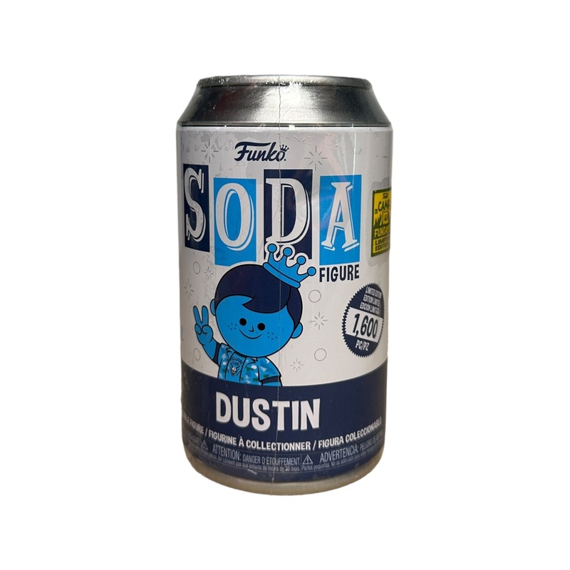 Freddy Funko as Dustin (Blue) Funko Soda Vinyl Figure! - Stranger Things - Camp Fundays 2023 Show Exclusive LE1600 Pcs