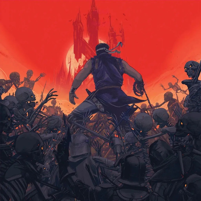 Castlevania: Rondo Of Blood / Dracula X Original Soundtrack - 2xLP Transparent Red & Blue Vinyl Record Set - Mondo