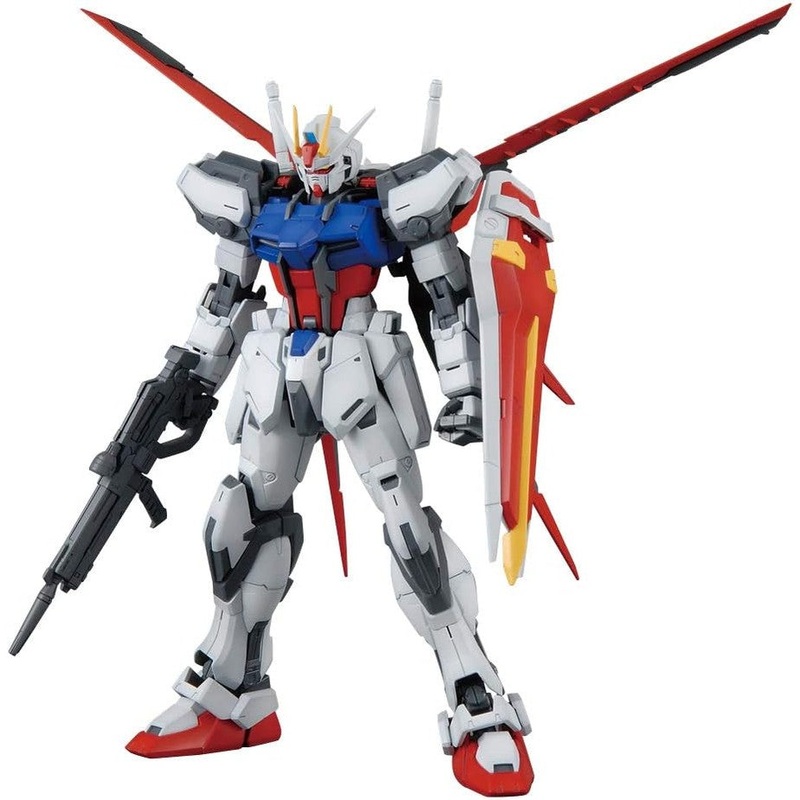 Mobile Suit Gundam SEED Aile Strike Gundam (Ver. RM) 1/100 Scale Model Kit - Bandai Spirits - Master Grade (MG)
