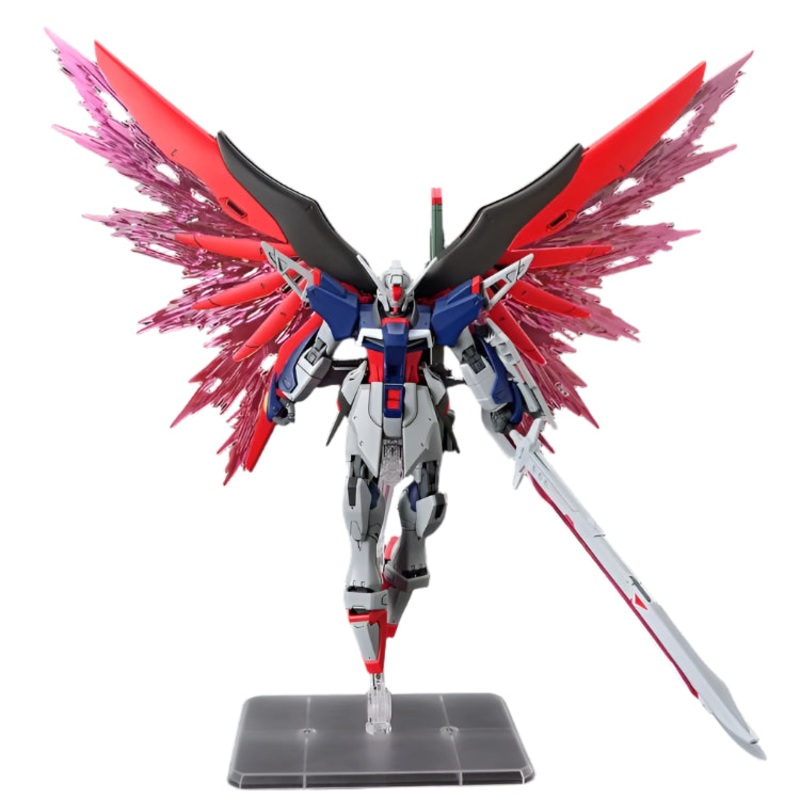 Mobile Suit Gundam SEED Freedom HGCE ZGMF/A-42S2 Destiny Gundam Spec II (& Zeus Silhouette) 1/144 Scale Model Kit - Bandai Spirits