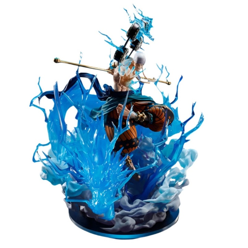 One Piece Enel (60 Million Volt Lightning Dragon) Statue Figure - Bandai Spirits - FiguartsZERO Extra Battle