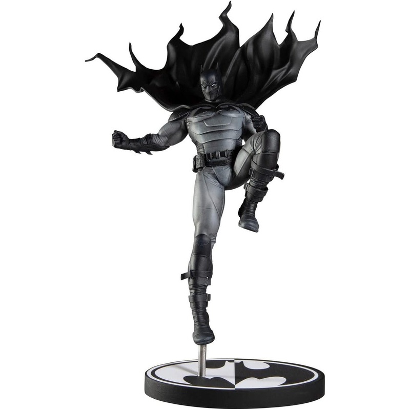 Batman: Black and White Batman (Oliver Coipel) 1/10 Scale Statue Figure - McFarlane Toys, DC Direct