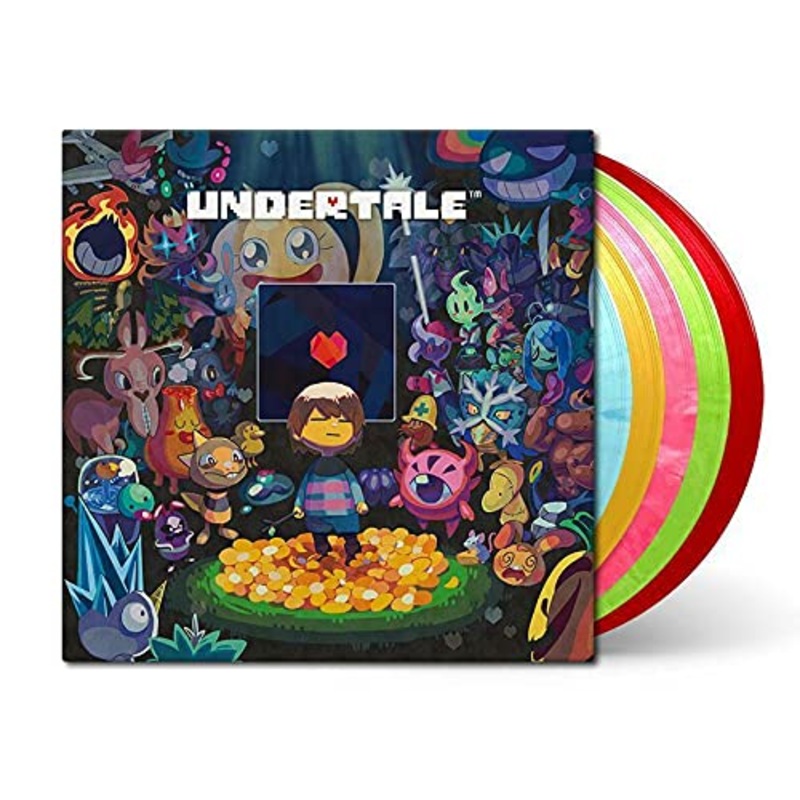 Undertale Complete Original Soundtrack (Toby Fox) - 5xLP Colored Vinyl Record Box Set - Fangamer FG11