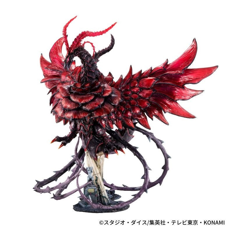 Yu-Gi-Oh! 5D's Black Rose Dragon 11.2" Statue Figure - MegaHouse - Art Works Monsters