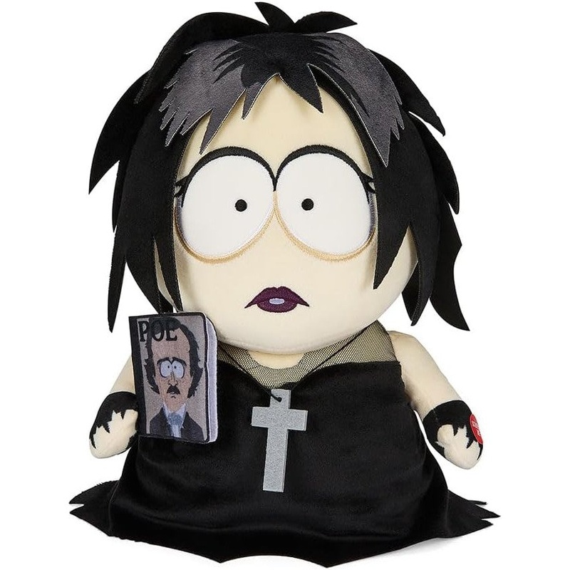 South Park Goth Kid Henrietta 13" Plush with Sound - Kidrobot - Phunny