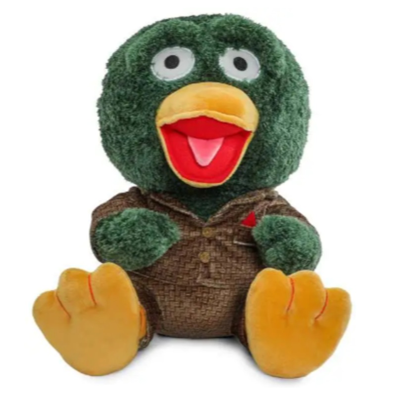 Don't Hug Me I'm Scared Green Duck 14.5" Vibrating Plush - Kidrobot - Phunny