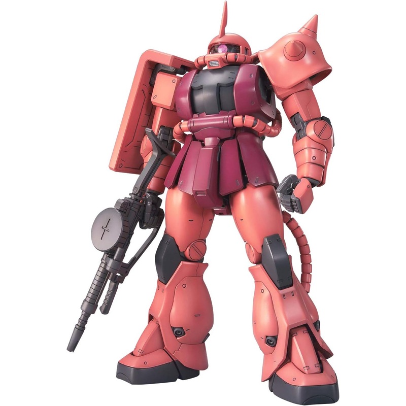 Mobile Suit Gundam Char's Zaku II (Ver. 2.0) 1/100 Scale Model Kit - Bandai Spirits - Gunpla MG (Master Grade)