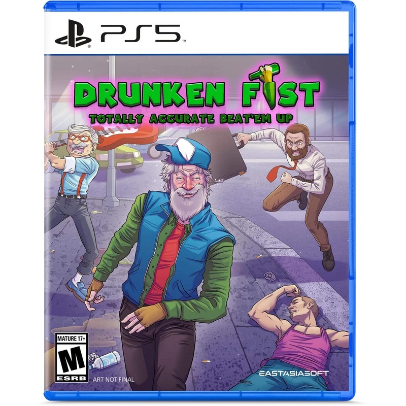 Drunken Fist: Totally Accurate Beat'Em Up - PlayStation 5 - Eastasiasoft