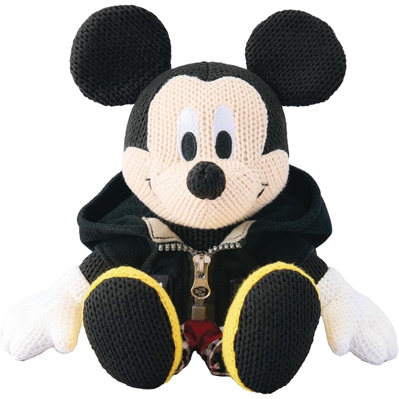 Kingdom Hearts III King Mickey Mouse Knitted Plush - Square Enix, Disney