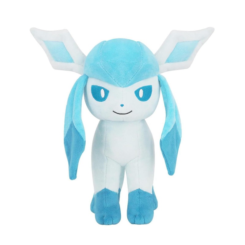 Pokemon Glaceon Plush Toy (M) - San-ei - All Star Collection